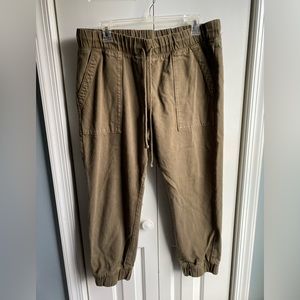 Cloth & Stone Tan Jogger Pants
